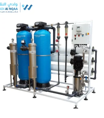 محطة تحلية مياه مركزية تحليه آبار إنتاجية 50 متر مكعب باليوم - RO Plant