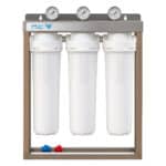 فلتر جامبو للخزان ينقي المياه بالكامل لون أبيض لا يمتص الحرارة وستانلس ستيل مقاوم للصدأ