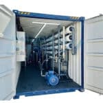 محطة تحلية مياه مركزية محمولة في حاوية (كونتينر) تحلية مياه الآبار وتحلية مياه البحر