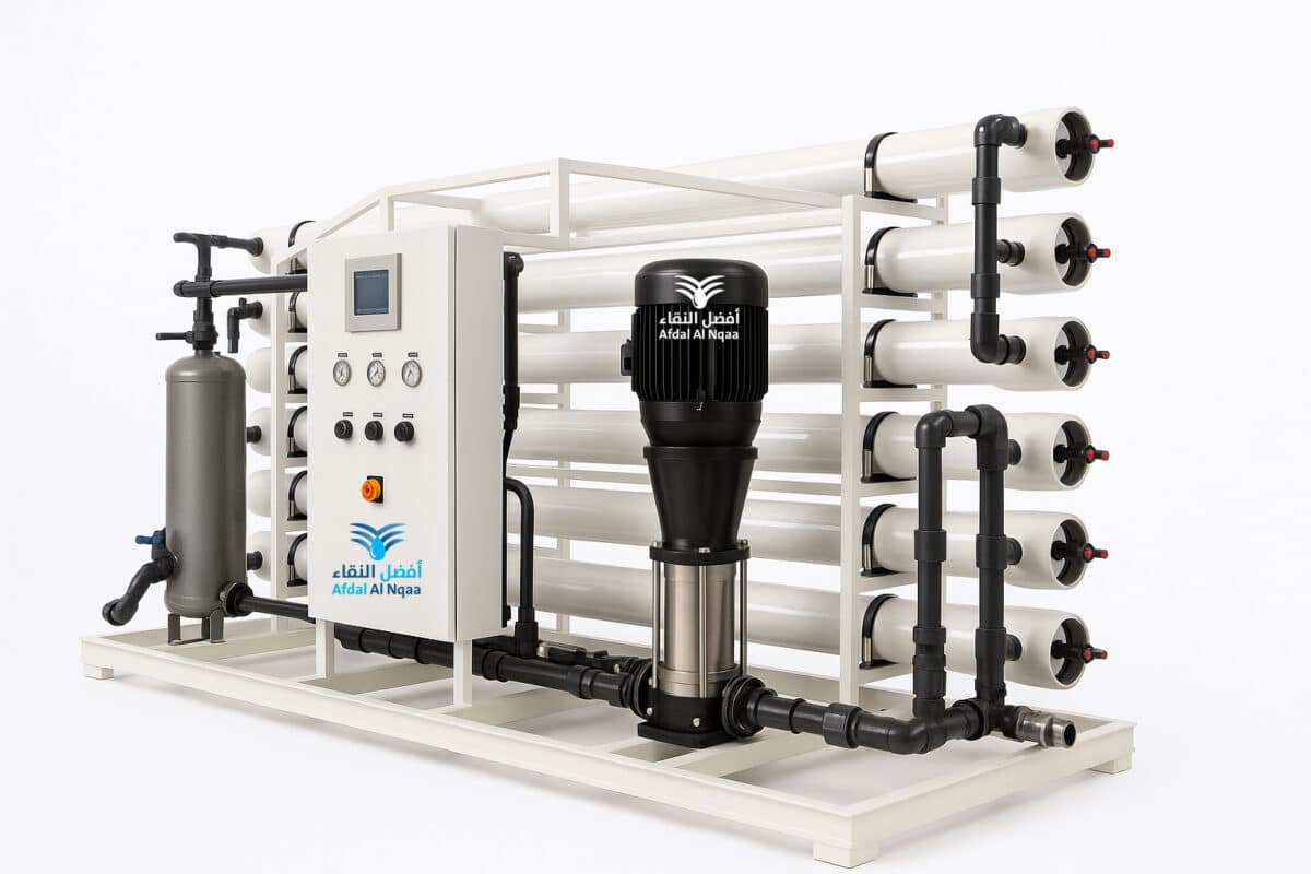 محطة تحلية 1000 متر مكعب من وادي النقاء لتحلية المياه