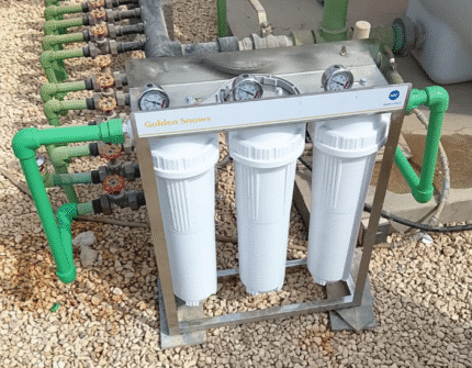 فلتر جامبو للخزان ينقي المياه بالكامل